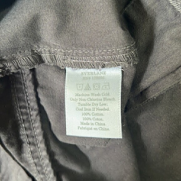 Everlane Mens Cotton Chino Trouser Pants Dark Grey size 32 - Picture 10 of 11